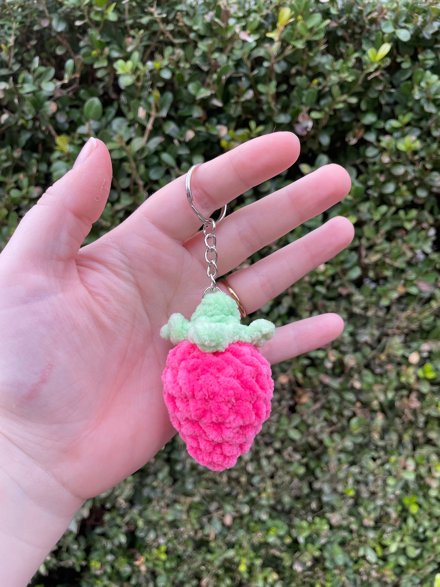 Strawberry Keychain