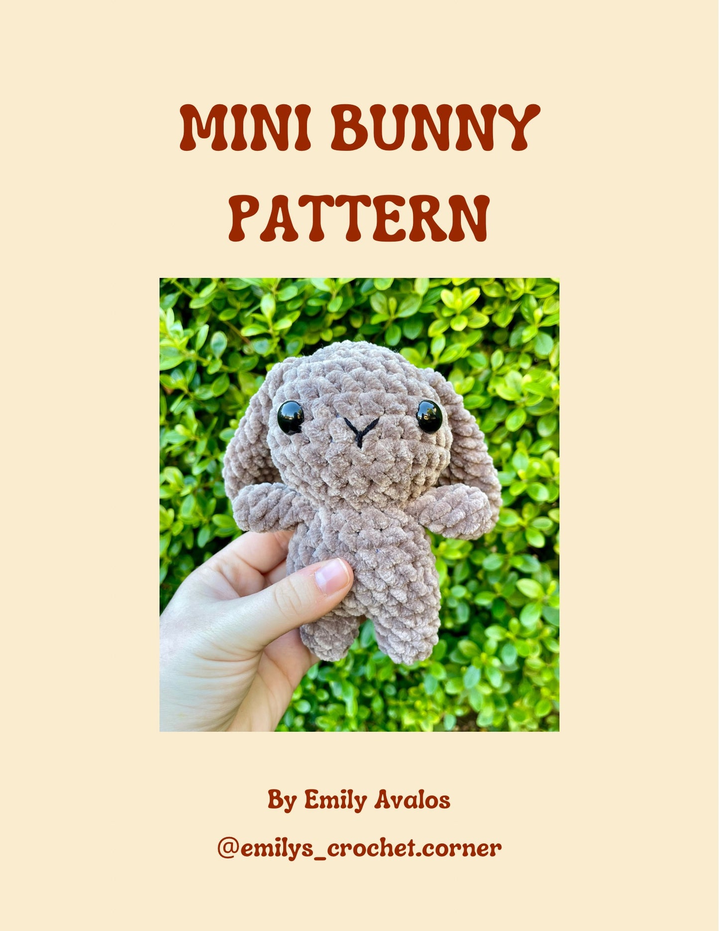 Bunny Crochet Pattern Bundle