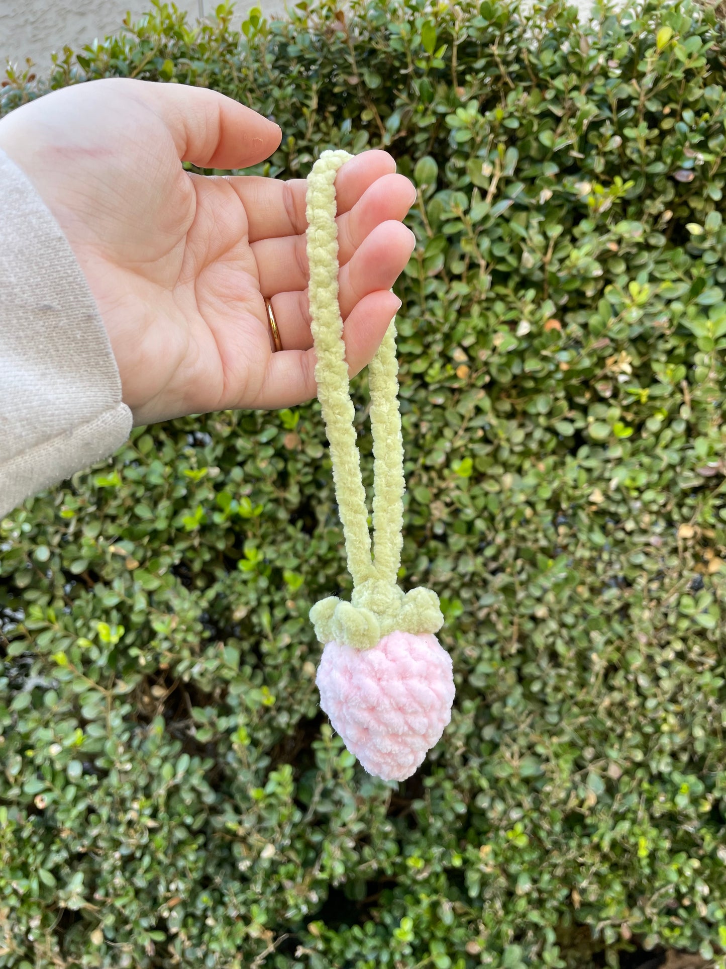 Strawberry Car Charm