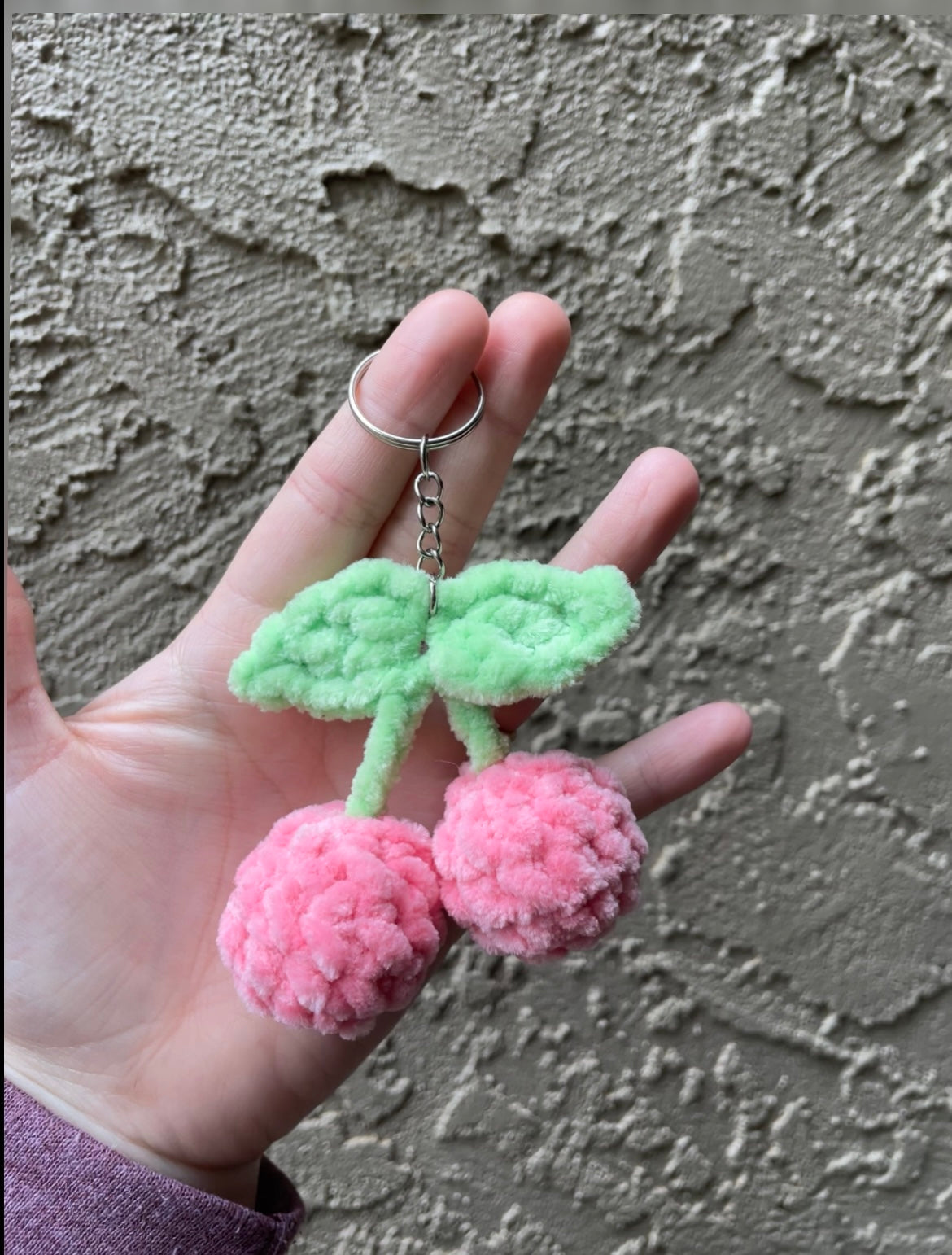 Cherry Keychain