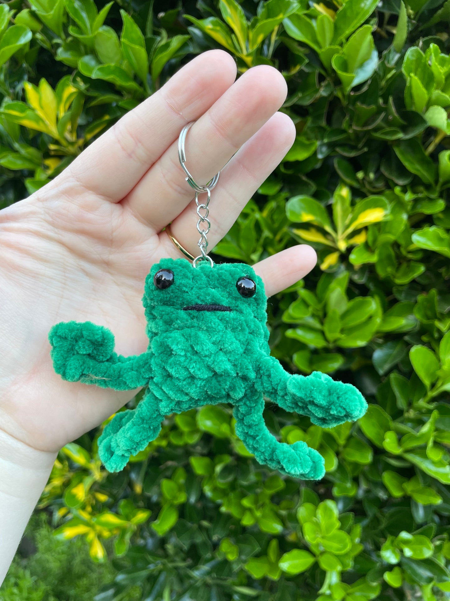 Leggy Frog Keychain