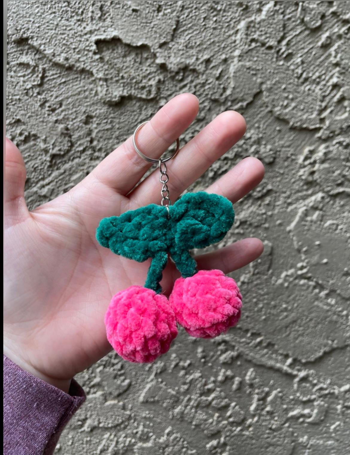 Cherry Keychain