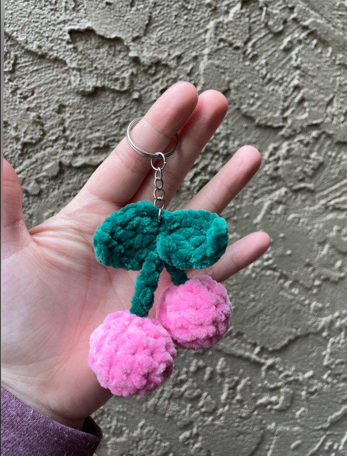 Cherry Keychain