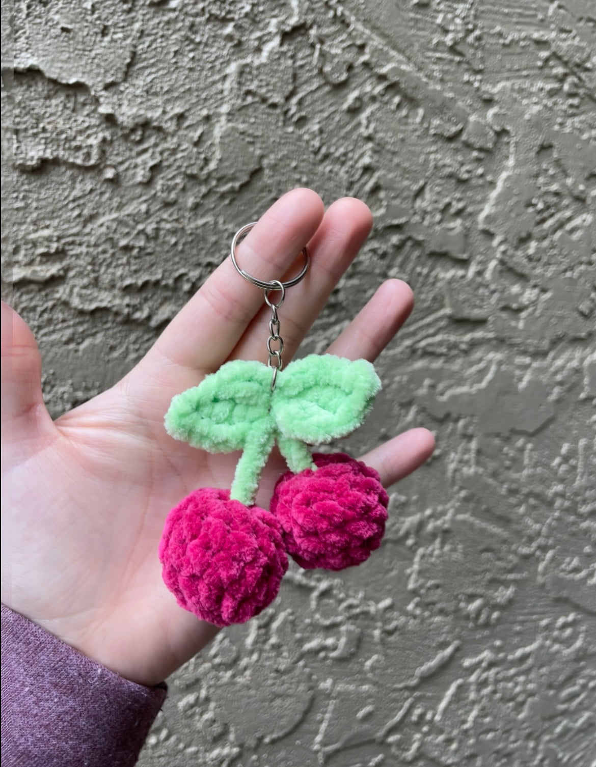 Cherry Keychain