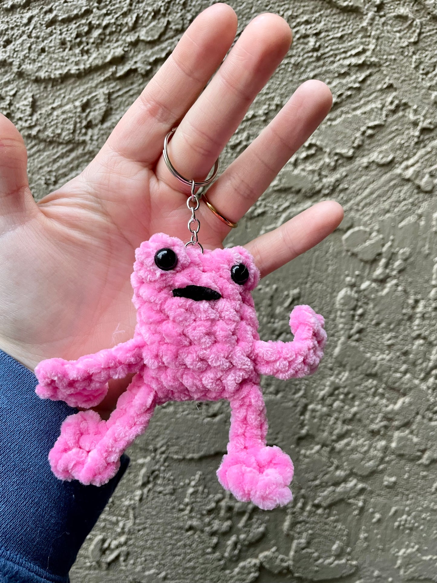 Leggy Frog Keychain