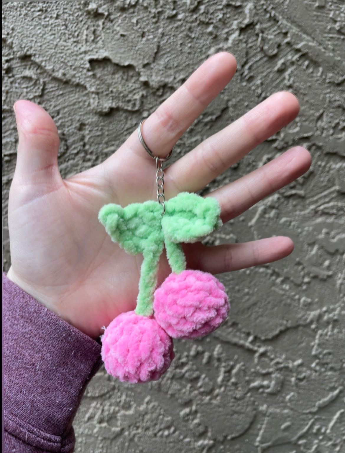 Cherry Keychain