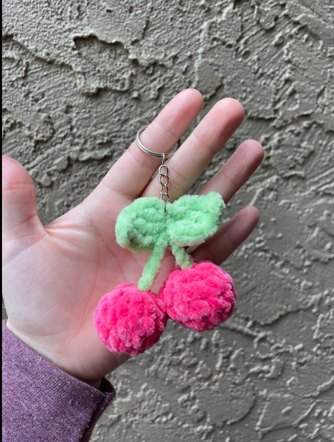 Cherry Keychain