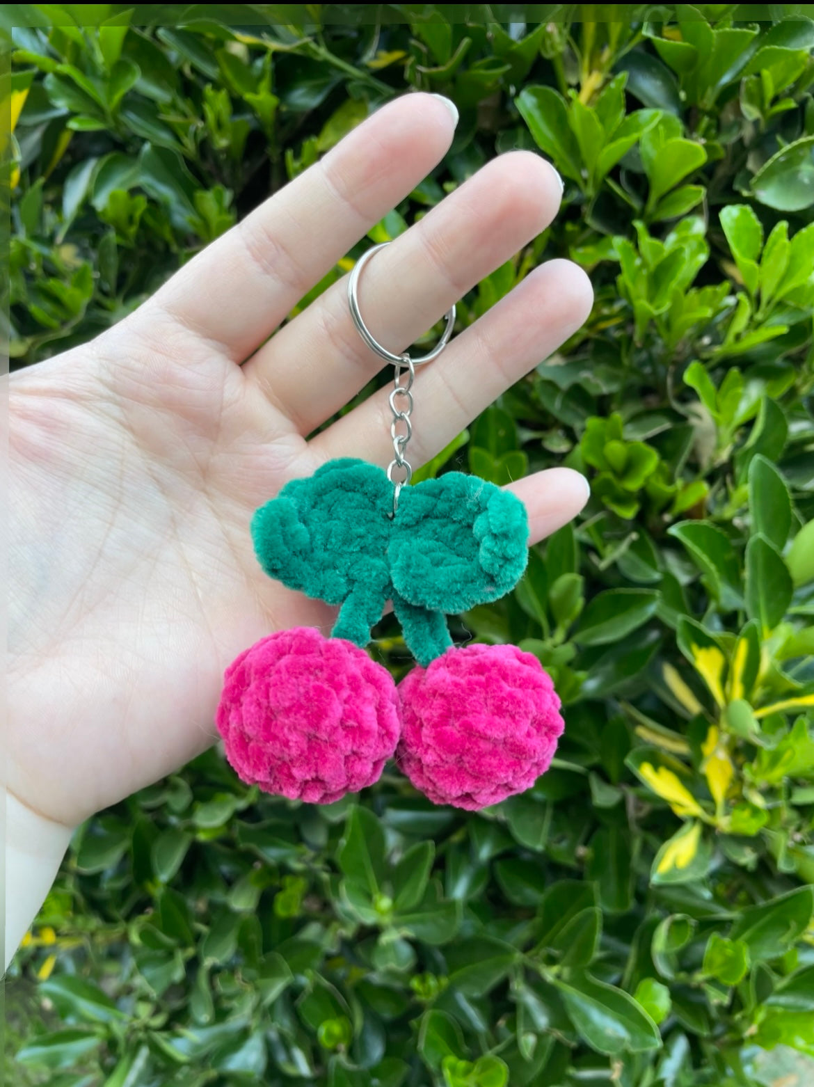 Cherry Keychain