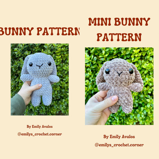 Bunny Crochet Pattern Bundle